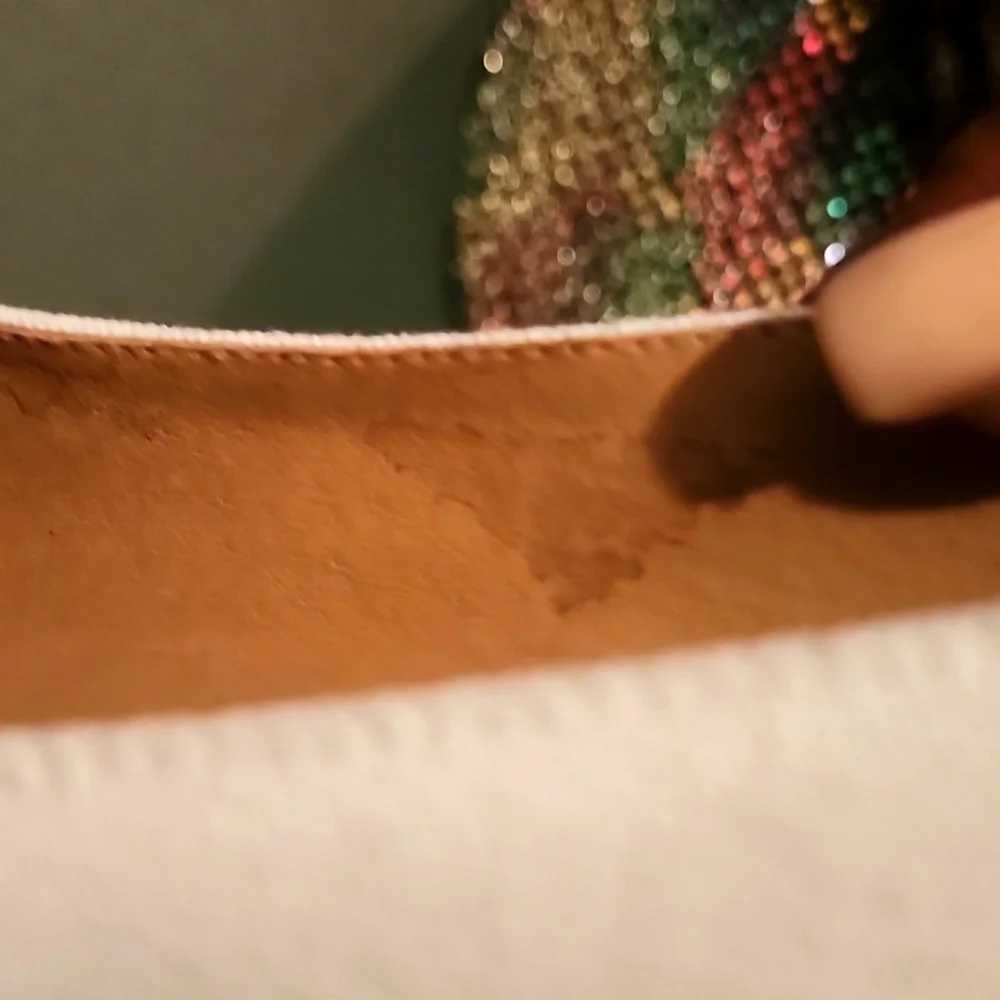 Viscata Barcelona white and tan Espadrille Wedges Size 39(9) EUC - Picture 9 of 11